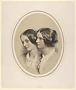 Portrait Busts of Two Women by Vincent Brooks|James Archer