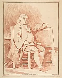 Portrait de Bergeret by Jean Honoré Fragonard|Gilles Demarteau