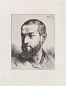 Portrait de J.J. Guiffrey by Charles Jacque