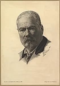 Portrait Head of a Man by Oresto Caldini