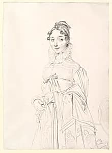 Portrait of Jean Auguste Dominique Ingres