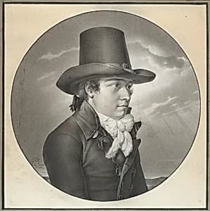 Portrait of a Man by Louis Lafitte