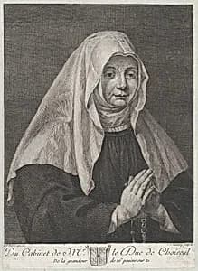 Portrait of a praying nun by Peter Paul Rubens|Carl Guttenberg