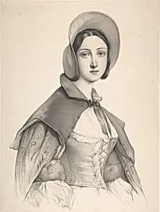 Portrait of a Woman by Anonymous, French, 19th century