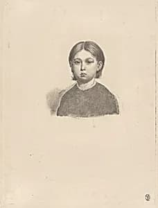 Portrait of a young girl