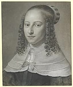 Portrait Of A Young Woman by Wallerant Vaillant