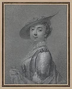Portrait of an Elegant Lady by Frans van der Mijn
