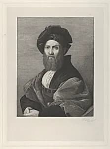 Portrait of Baldassare Castiglione by Baldassare Castiglione|Henri Dubouchet|Raphael (Raffaello Sanzio or Santi)