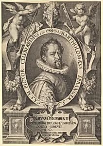 Portrait of Bartholomeus Spranger by Hans von Aachen|Jan Muller