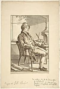 Portrait of Benjamin Franklin by Jean-Baptiste-François Bosio