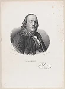 Portrait of Benjamin Franklin by Benjamin Franklin|Joseph Siffred Duplessis|Auguste Toussaint Lecler|Rosselin|Auguste Bry