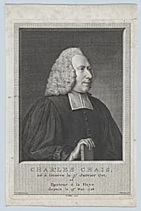 Portrait of Charles Chais by Jacob Houbraken|Jean Etienne Liotard