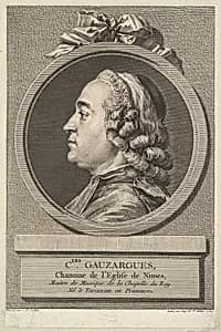 Portrait of Charles Gauzargues by Augustin de Saint-Aubin|Charles Nicolas Cochin II