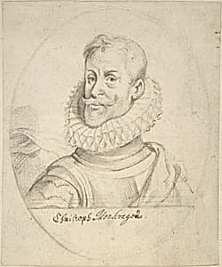 Portrait of Christoph Mondragon by Anonymous, Netherlandish, 16th century|Anonymous, Flemish, 17th century
