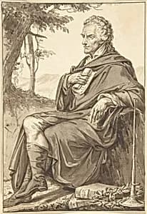 Portrait of Count Vittorio Alfieri by Jean-Baptiste-François Bosio