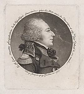 Portrait of E.C. Genet by Gilles Louis Chrétien|Jean Fouquet