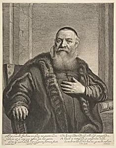 Portrait of Eleazor Swalmius by Jonas Suyderhoef|Rembrandt (Rembrandt van Rijn)