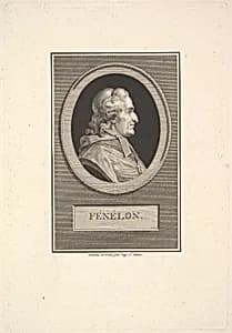 Portrait of Fénélon by Augustin de Saint-Aubin