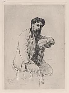 Portrait of Henri Rouart by Marcellin Desboutin|Henri Rouart