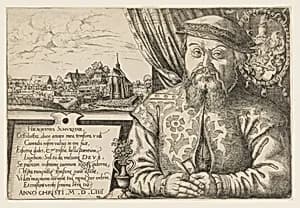 Portrait of Hieronymus Schürstab by Hanns Lautensack