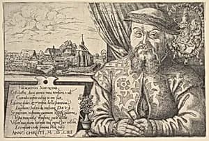 Portrait of Hieronymus Schurstab by Hanns Lautensack