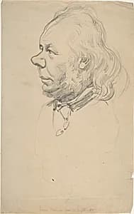 Portrait of Honoré Daumier by Etienne Carjat|Honoré Daumier