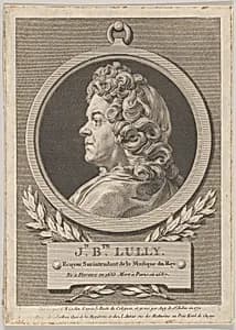 Portrait of Jean-Baptiste Lully by Augustin de Saint-Aubin|Charles Nicolas Cochin II|Gaspard Colignon|François Joullain|Augustin de Saint-Aubin