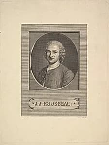 Portrait of Jean-Jacques Rousseau