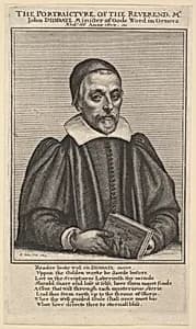 Portrait of John Diodati by Wenceslaus Hollar|Giovanni Diodati