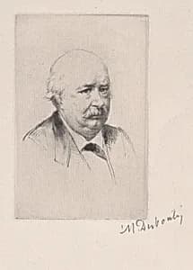 Portrait of Jules Sandeau by Marcellin Desboutin