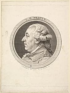 Portrait of L. F. Prault by Augustin de Saint-Aubin|Charles Nicolas Cochin II
