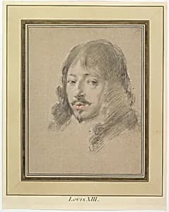 Portrait of Louis XIII by Simon Vouet