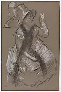 Portrait of Madame Dietz-Monnin by Edgar Degas