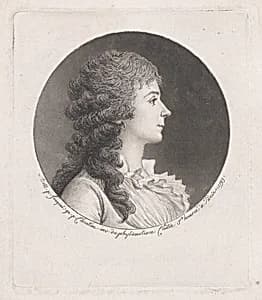 Portrait of Madame Roland by Jean Fouquet|Gilles Louis Chrétien
