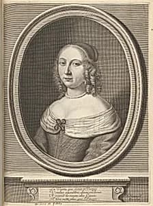 Portrait of Marie de Gillier by Robert Nanteuil