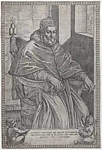 Portrait of Pietro Facchetti|Pope Sixtus V (Felice Peretti)