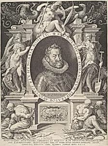 Portrait of Rudolph II by Aegidius Sadeler II|Hans von Aachen