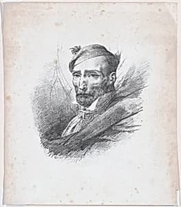 Portrait of Théodore Gericault by Léon Cogniet|Théodore Gericault