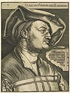 Portrait of Ulrich Varnbuler by Albrecht Dürer