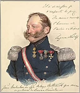 Prince Friedrich of Schwarzenberg by Josef Kriehuber