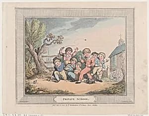 Private School by Thomas Rowlandson|Thomas Rowlandson|James Brydges Willyams
