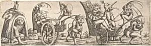 Procession of Monstrous Figures