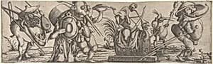 Procession of Monstrous Figures by Wendel Dietterlin, the Younger