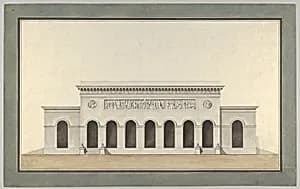 Project for a Public Monument by Alexandre Théodore Brongniart