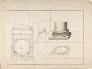 Projections of Columns by Anonymous, British, 18th century
