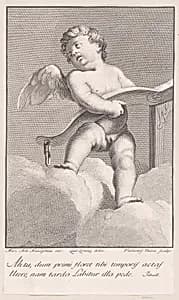 Putto with a yoke by Lorenzo Lorenzi|Violante Vanni|Marcantonio Franceschini