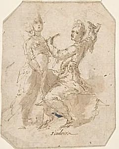 Pygmalion and Galatea