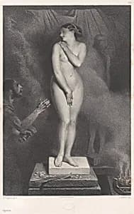Pygmalion and Galatea by Jean-François Gigoux|Bertauts, P. Cadet, Paris|Célestin Nanteuil
