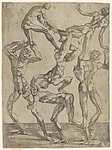 Pyramid of Men by Juste de Juste