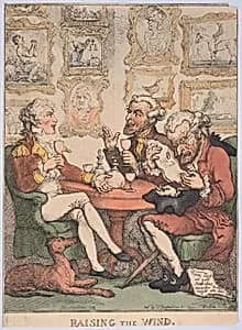 Raising the Wind by Rudolph Ackermann, London|Thomas Rowlandson